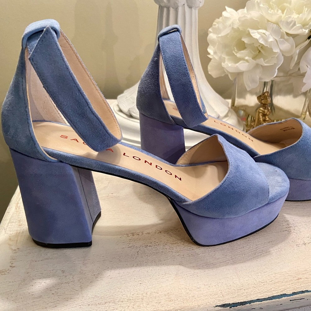 Sacha London Blue Suede Shoes💙